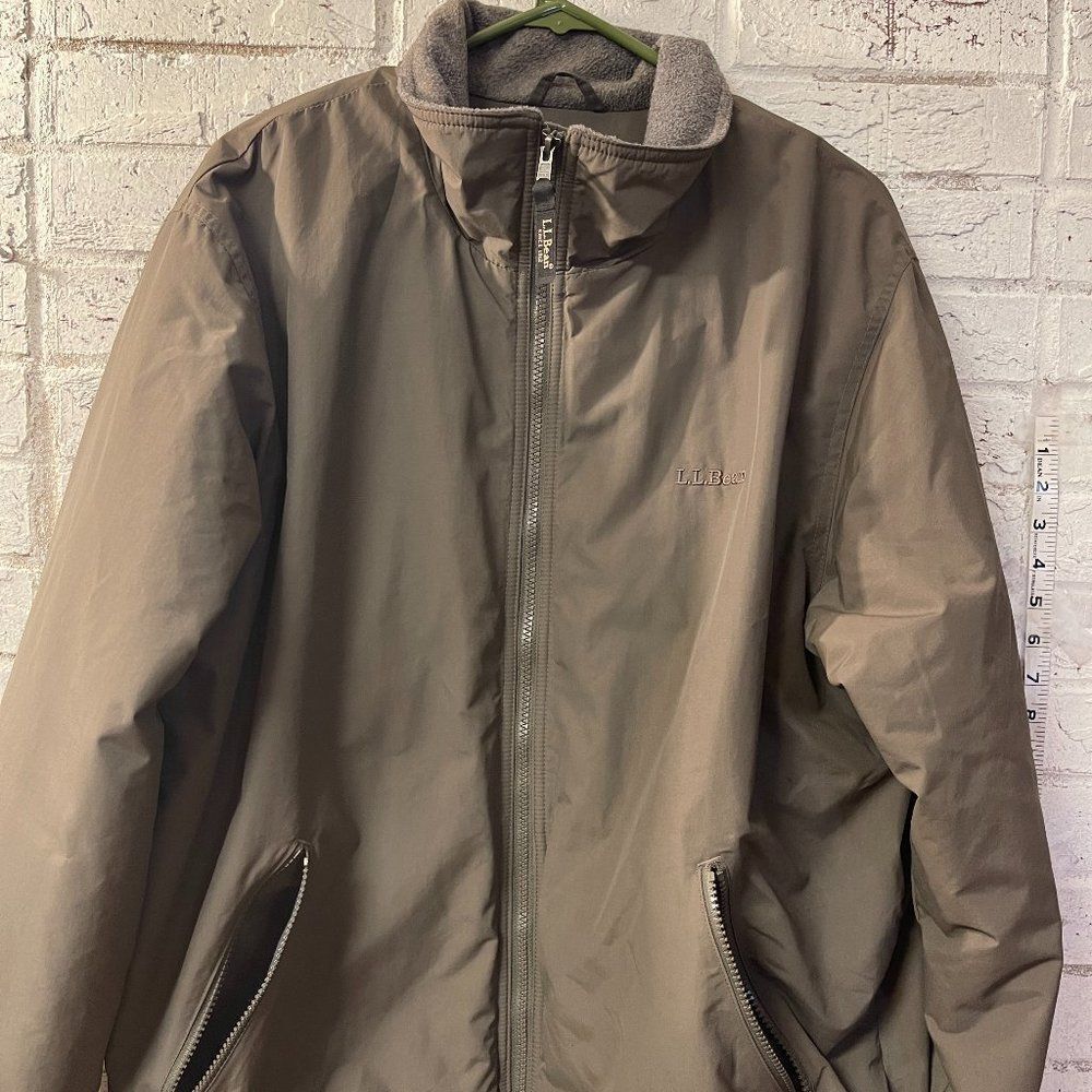 L.L.Bean Fleece Lined winter jacket Large
